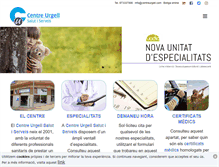 Tablet Screenshot of centreurgell.com